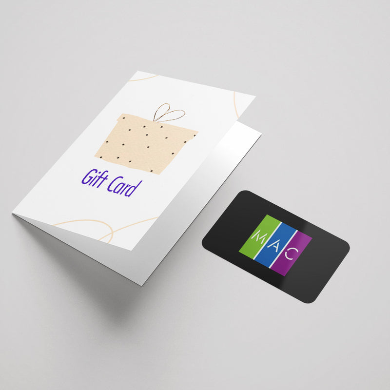 Gift Card - McMillan Arts Centre - McMillan Arts Centre - McMillan Arts Centre Gallery, Gift Shop and Box Office - Vancouver Island Art Gallery