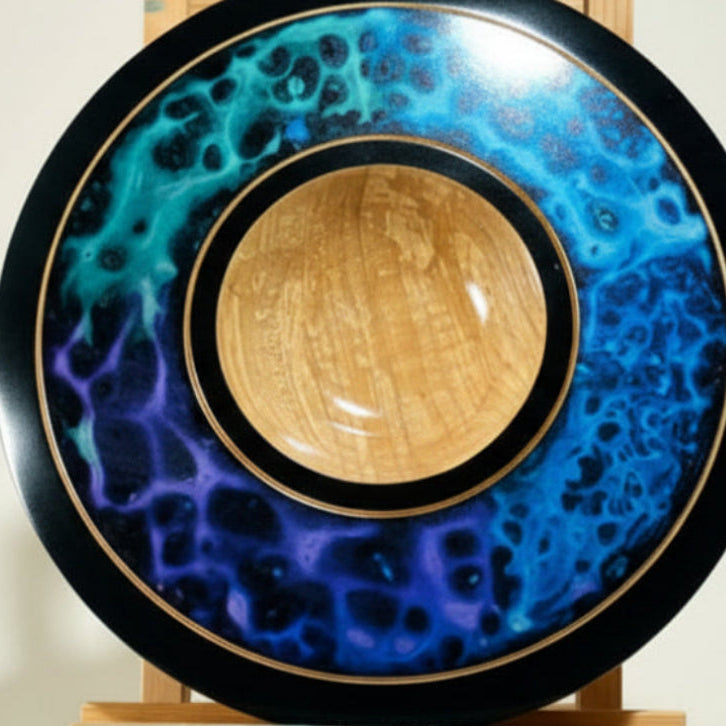 Lance G. Murphy - Wooden bowl - MAC-donation - McMillan Arts Centre Gallery, Gift Shop and Box Office - Vancouver Island Art Gallery