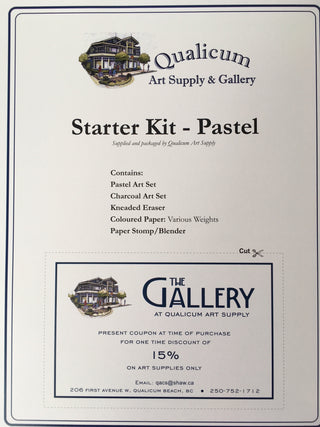 Qualicum Art Supply & Gallery - Starter Kit - Pastel - Qualicum Art Supply & Gallery - McMillan Arts Centre Gallery, Gift Shop and Box Office - Vancouver Island Art Gallery