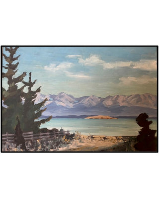 Matt's Fence in the Afternoon Shade, Peter Murdoch - Wade Barnes - McMillan Arts Centre Gallery, Gift Shop and Box Office - Vancouver Island Art Gallery