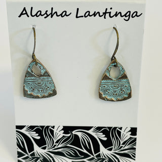 Alasha Lantinga - Earrings - "Carlita", small - Alasha Lantinga - Jewellery - McMillan Arts Centre & MAC Box Office