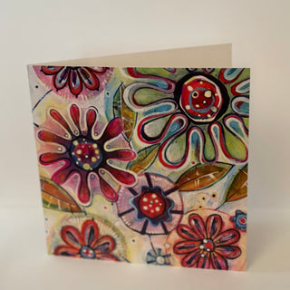 Jennifer McIntyre - Card - Wild Flowers - Jennifer McIntyre - McMillan Arts Centre Gallery, Gift Shop and Box Office - Vancouver Island Art Gallery