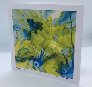 Mary Unger - Card - Abstract - Mary Unger - McMillan Arts Centre Gallery, Gift Shop and Box Office - Vancouver Island Art Gallery