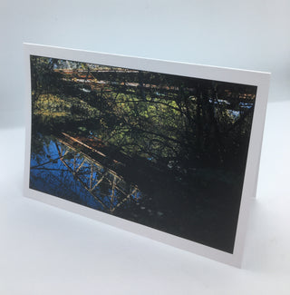William Allen - Card - Reflection of Bridge - William Allen - McMillan Arts Centre Gallery, Gift Shop and Box Office - Vancouver Island Art Gallery