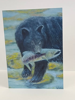 Wendy Schmidt - Card - "Catch at Low Tide" - Wendy Schmidt - Card - McMillan Arts Centre & MAC Box Office