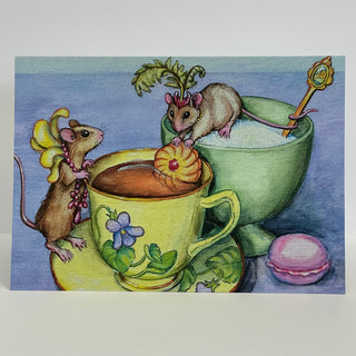 Andrea Walters - Card - Cookie Mice - Andrea Walters - McMillan Arts Centre Gallery, Gift Shop and Box Office - Vancouver Island Art Gallery