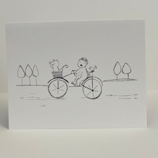 Dana Wagner - Card - "Cycle Tour 4" - Dana Wagner - Card - McMillan Arts Centre & MAC Box Office