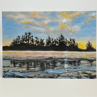 Wendy Schmidt - Card - "Chestermans Beach #2 - Tofino, BC - Wendy Schmidt - Card - McMillan Arts Centre & MAC Box Office