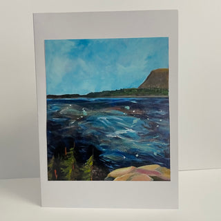 Nancy Butler - Card -"Gulf Island View" - Nancy Butler - Card - McMillan Arts Centre & MAC Box Office
