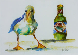 Carla Flegel - Card - "Beer, it always makes you think you're a good dancer" - Carla Flegel - Card - McMillan Arts Centre & MAC Box Office