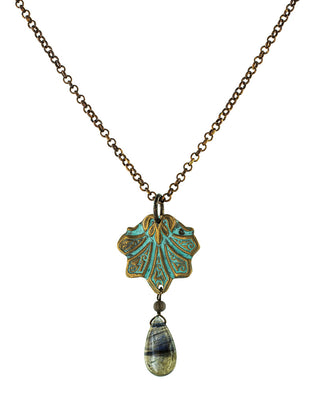 Alasha Lantinga - Necklace - "Fanny" with labradorite - Alasha Lantinga - Jewellery - McMillan Arts Centre & MAC Box Office