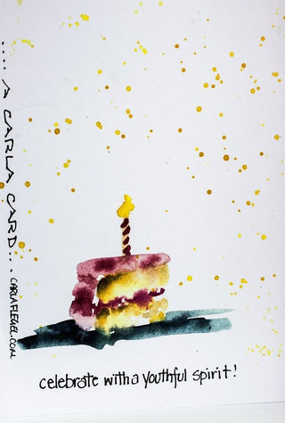 Carla Flegel - Birthday Card - ‚Äú65 Happy Birthday" - Carla Flegel - Card - McMillan Arts Centre & MAC Box Office