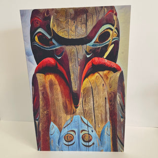 Gerald Fuller - Card - "Raven and Frog" - Gerald Fuller - Card - McMillan Arts Centre & MAC Box Office