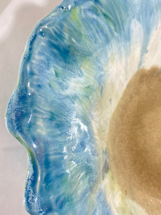 Mary Flores - Bowl - 14" diameter - MAC-Donation - Pottery - McMillan Arts Centre & MAC Box Office