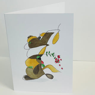 Michaela Schmidt - Card - Gotta Go See My Sweetie - Michaela Schmidt - McMillan Arts Centre Gallery, Gift Shop and Box Office - Vancouver Island Art Gallery
