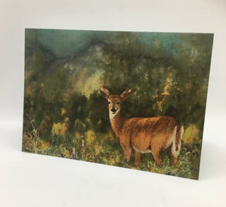 Wendy Schmidt - Card - "Mountain Meadow Visitor" - Wendy Schmidt - Card - McMillan Arts Centre & MAC Box Office
