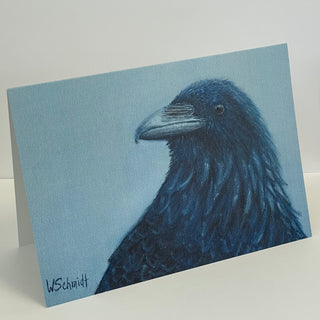Wendy Schmidt - Card - "A Raven's View" - Wendy Schmidt - Card - McMillan Arts Centre & MAC Box Office