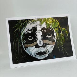Suzette Michel - Card - "Blue Nile Girl" - Suzette Michel - Card - McMillan Arts Centre & MAC Box Office