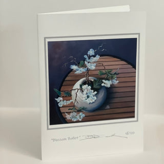 Birgit Coath - Card - "Blossom Ballet" - limited edition & signed - Birgit Coath - Card - McMillan Arts Centre & MAC Box Office