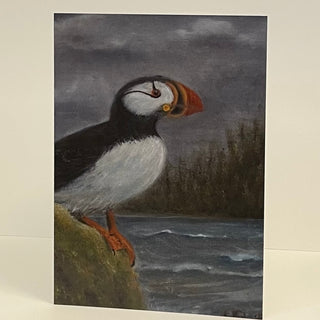 Wendy Schmidt - Card - "Puffin Watch" - Wendy Schmidt - Card - McMillan Arts Centre & MAC Box Office