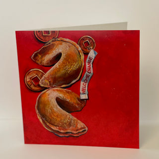Jennifer McIntyre - Card - Fortune cookie - "Welcome Change" - Jennifer McIntyre - Card - McMillan Arts Centre & MAC Box Office