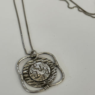Ethan Taylor Designs - Pendant - Sterling Silver, Anchor float - Ethan Taylor Designs - McMillan Arts Centre Gallery, Gift Shop and Box Office - Vancouver Island Art Gallery