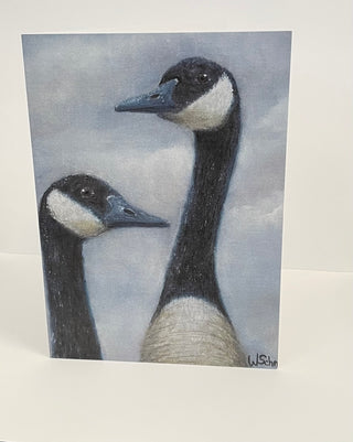 Wendy Schmidt - Card - "Geese Necks" - Wendy Schmidt - Card - McMillan Arts Centre & MAC Box Office
