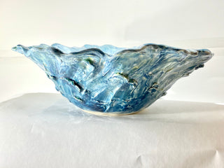 Mary Flores - Bowl - 14" diameter - MAC-Donation - Pottery - McMillan Arts Centre & MAC Box Office