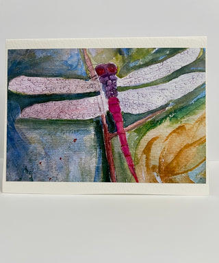Nancy Butler - Card - Dragonfly - Nancy Butler - McMillan Arts Centre Gallery, Gift Shop and Box Office - Vancouver Island Art Gallery