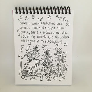 Erinlea Light - Zentangle colouring book "Wino Wisdom" - Erinlea Light - Zentangle - McMillan Arts Centre & MAC Box Office