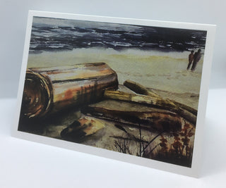 Kimberly Miller - Card - Beach Walk - Kimberly Miller - McMillan Arts Centre Gallery, Gift Shop and Box Office - Vancouver Island Art Gallery