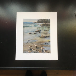 Wendy Schmidt - Print - "Long Beach, Tofino" 14" x 12" - wendy Schmidt - Print - McMillan Arts Centre & MAC Box Office