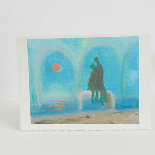Carla Weaver - Card - Sunset in Puerto Vallarta - Carla Weaver - McMillan Arts Centre Gallery, Gift Shop and Box Office - Vancouver Island Art Gallery