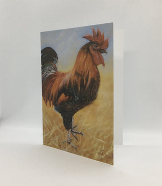 Wendy Schmidt - Card - "Ranger Rooster" - Wendy Schmidt - Card - McMillan Arts Centre & MAC Box Office